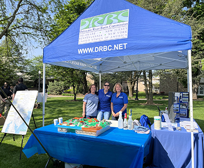 DRBC staff at HydroMania. Photo by the DRBC.