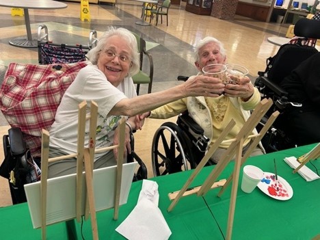 Veterans painting