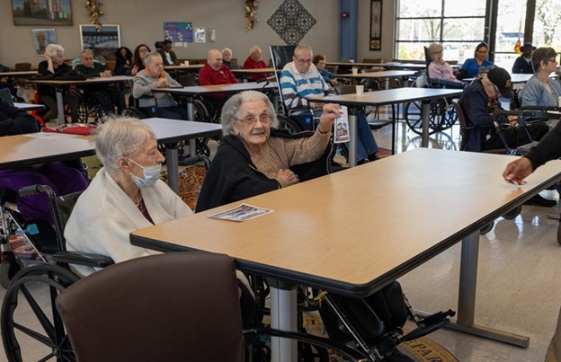 veterans participating in Deal or No Deal at Paramus