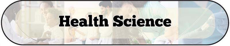 health science banner
