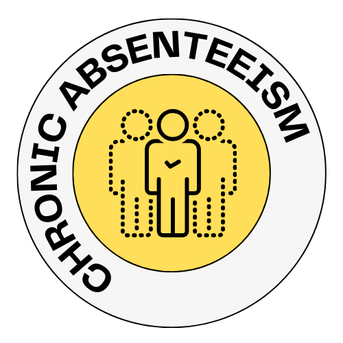 The circle icon from the Conditions for Learning logo that highlights chronic absenteeism