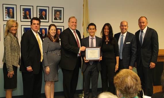 GRANT SOKOL N.J. HIGH SCHOOL BUSINESS STUDENT OF THE YEAR