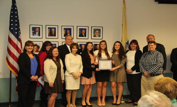 GLOUCESTER COUNTY EMILY ANDERSON, NICOLE ANDREACCHIO AND JIANNA PISA FRIENDS OF OCCUPATIONAL TRAINING PROGRAM/ PERVASIVE DEVELOPMENT DISORDER WILLIAMSTOWN HIGH SCHOOL