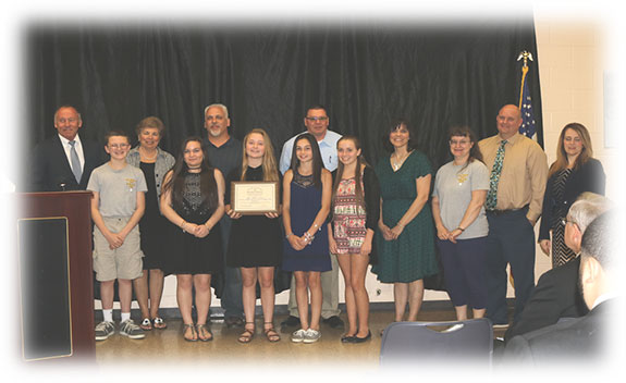 Photo of Salem County Students Making Important Life Exchanges (S.M.I.L.E.) Club Upper PIttsgrove School