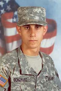 Spc. Michael L. Gonzalez