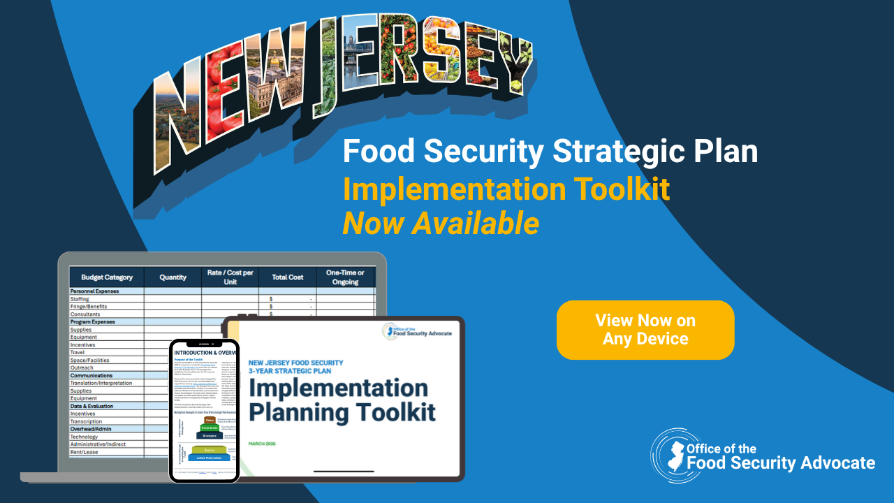 Graphic: Food Security Strategic Plan Implementation Toolkit Now Available