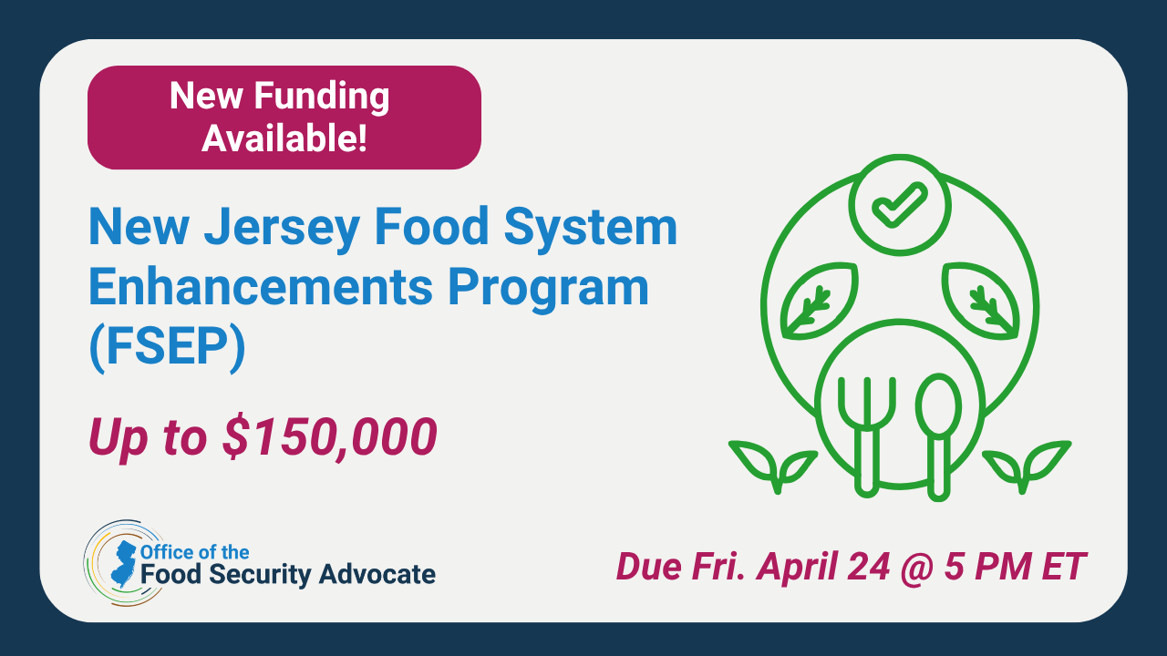 Food System Enhancement Program Request for Applications (RFA)