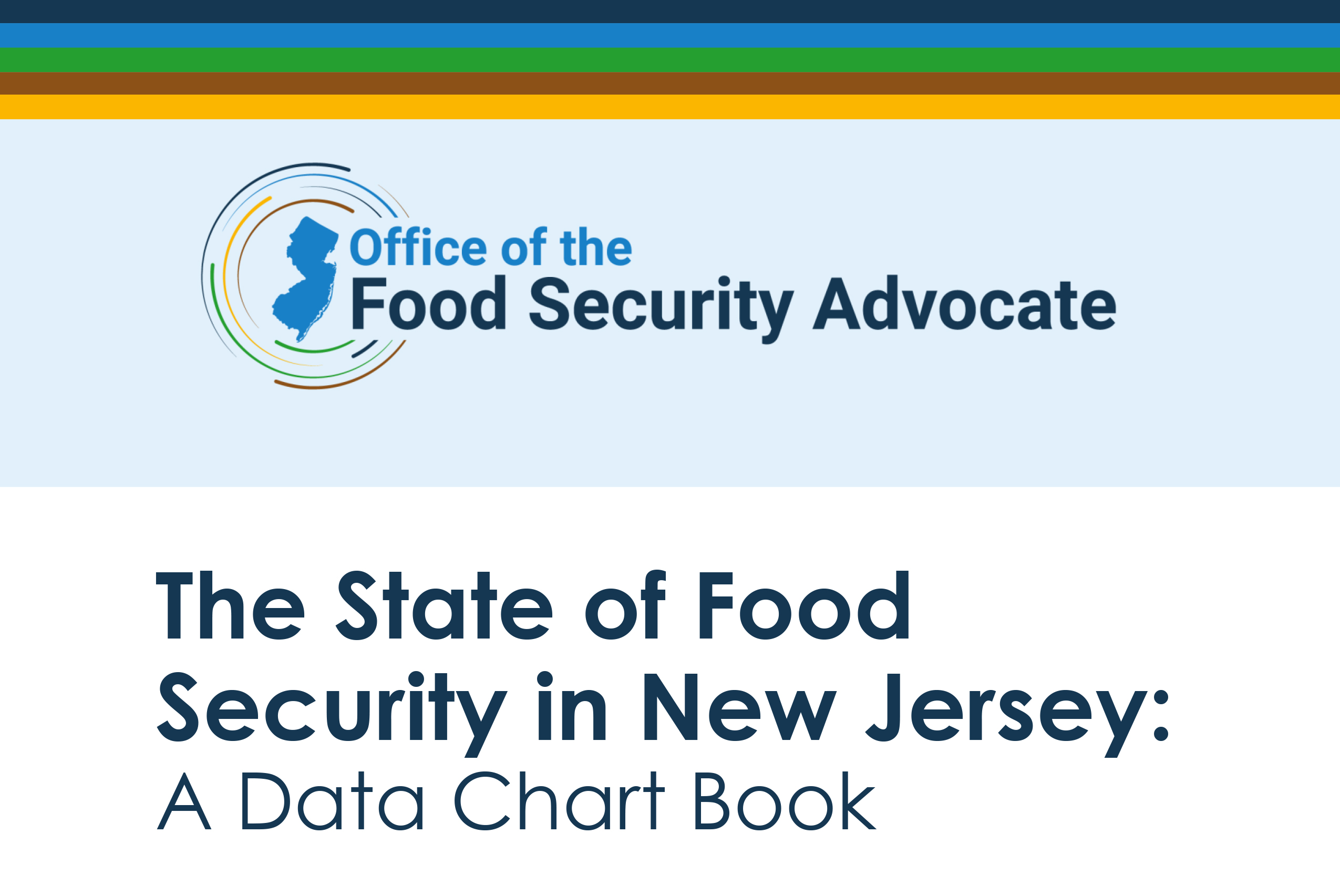The State of Food Security in NJ: A Data Chart Book