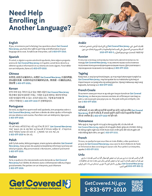 Image for language support flyer