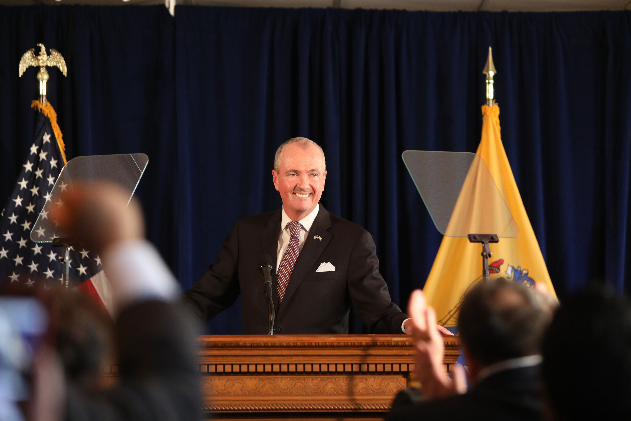 Governor Phil Murphy speaking