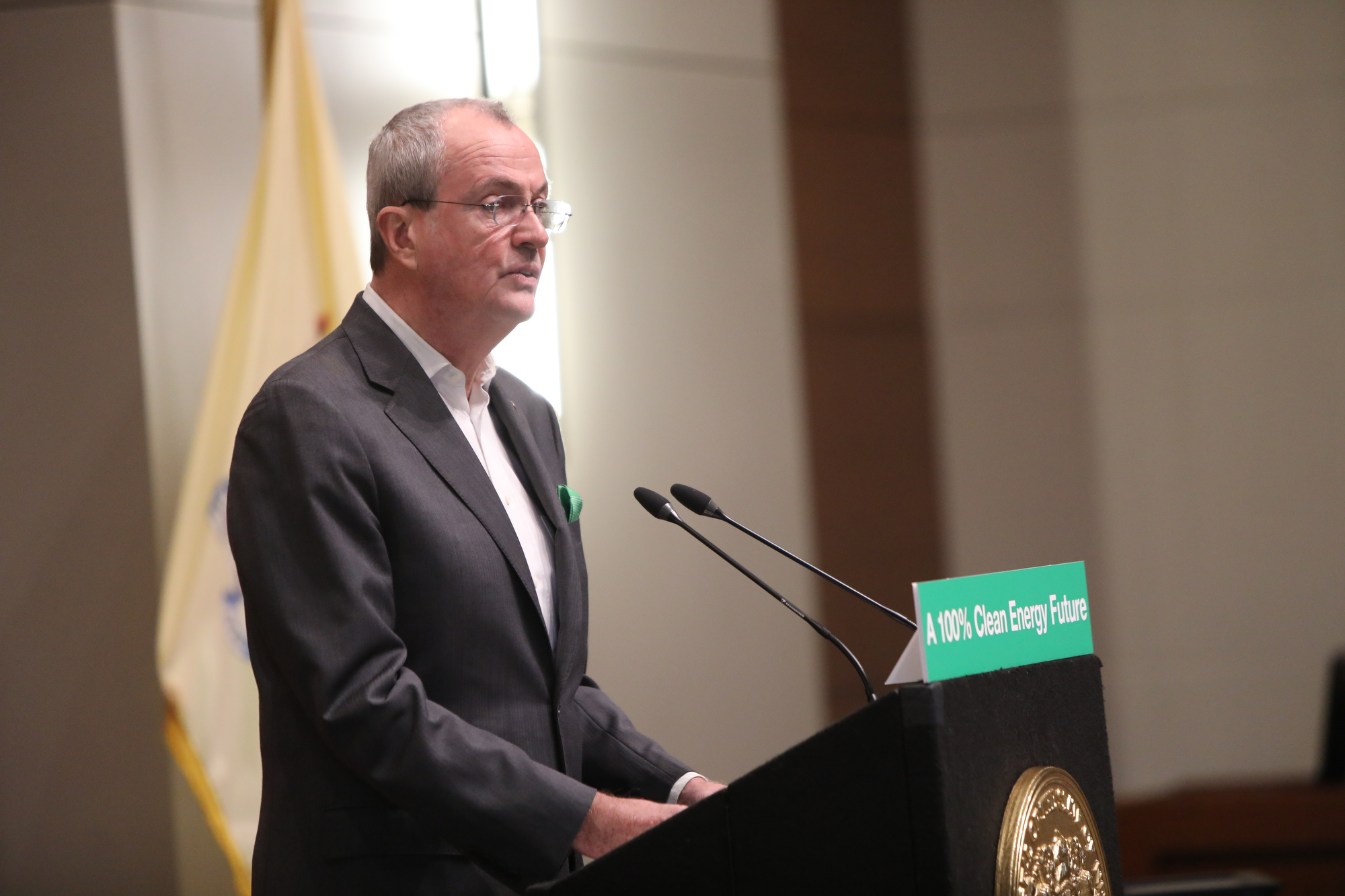 photo contains: Governor Phil Murphy