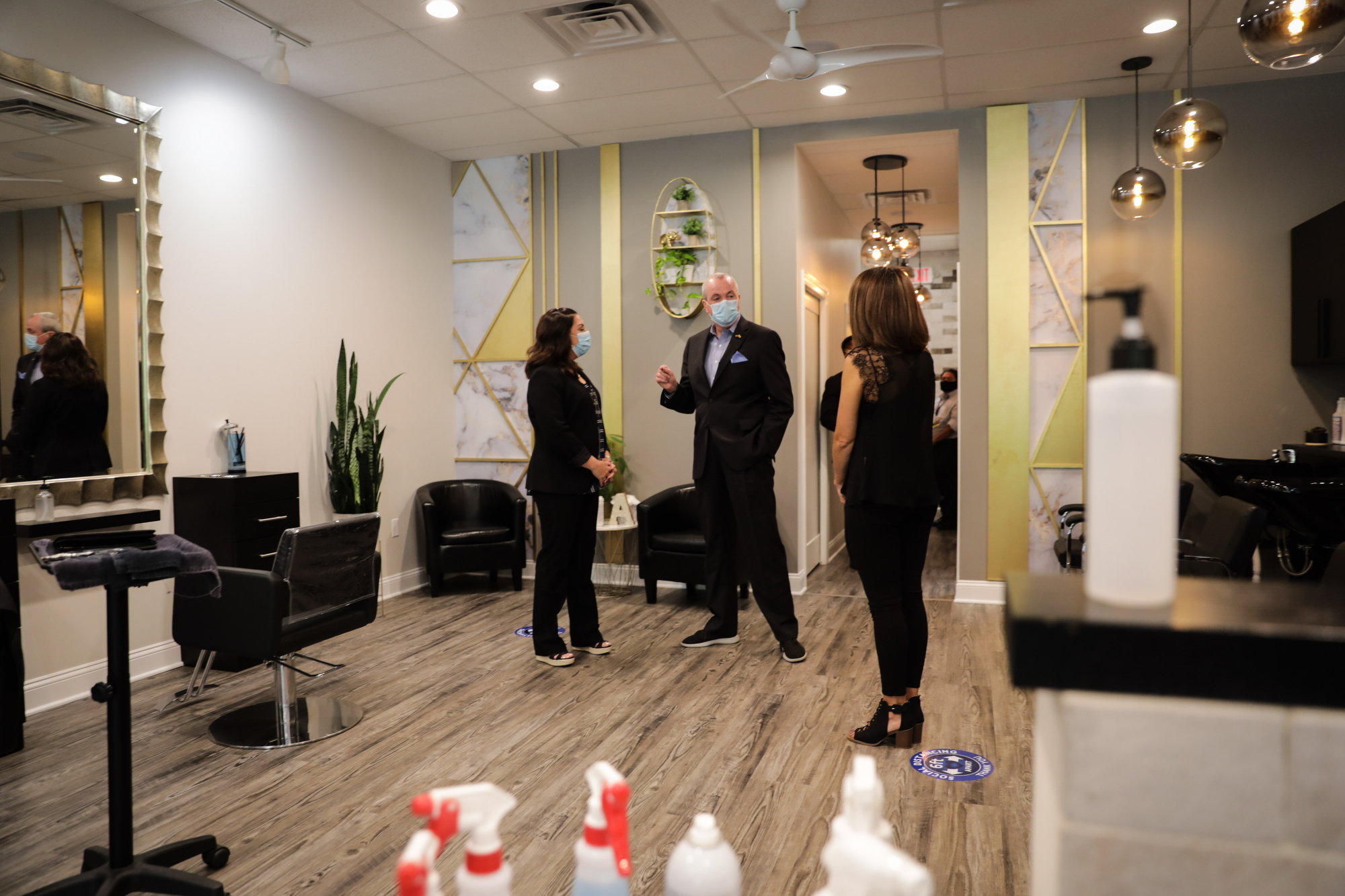 Governor Murphy in small business