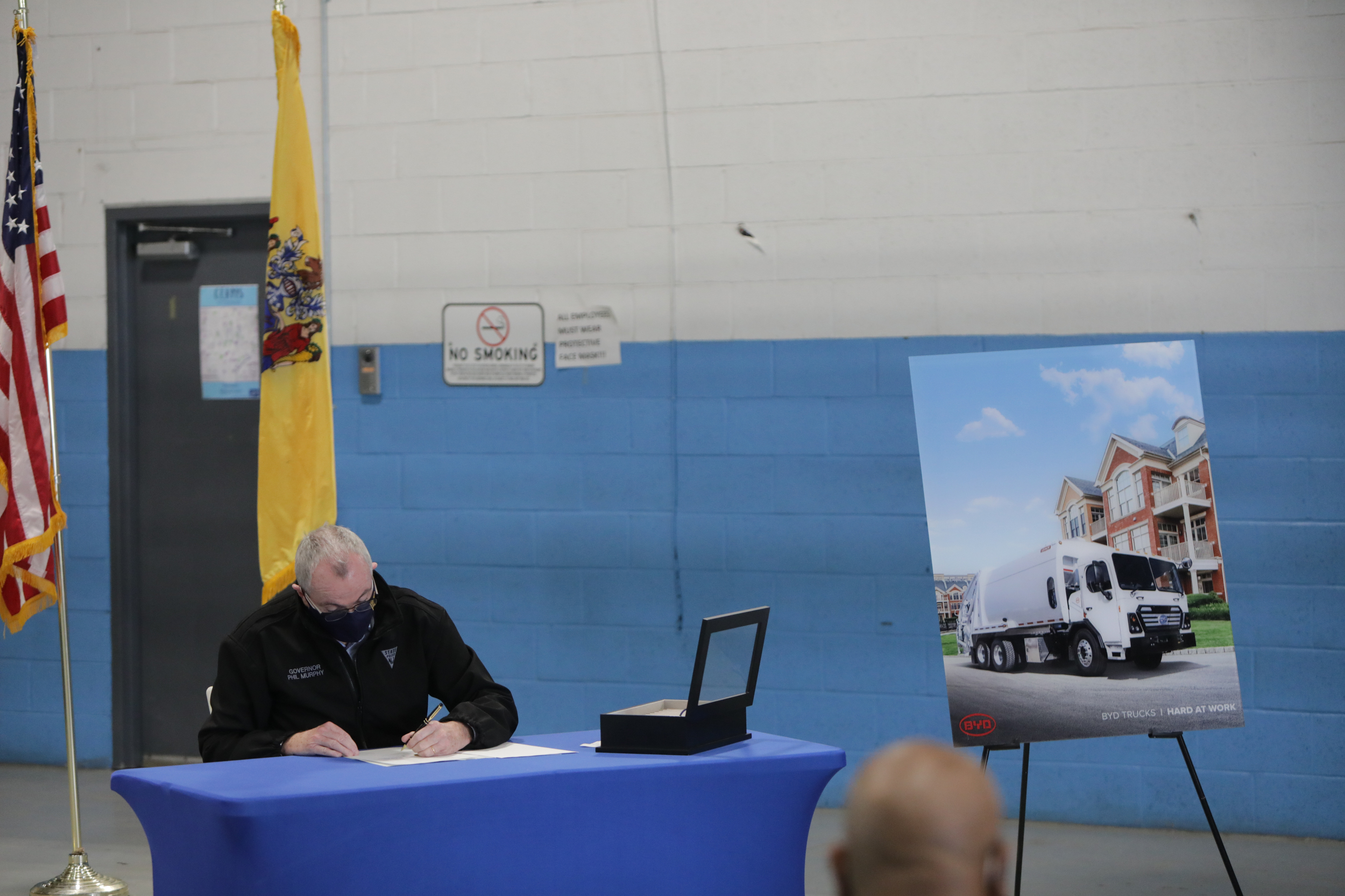 photo: Governor signing the bill