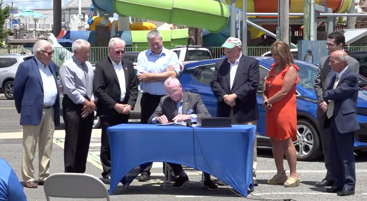 Governor Murphy Signing the bill