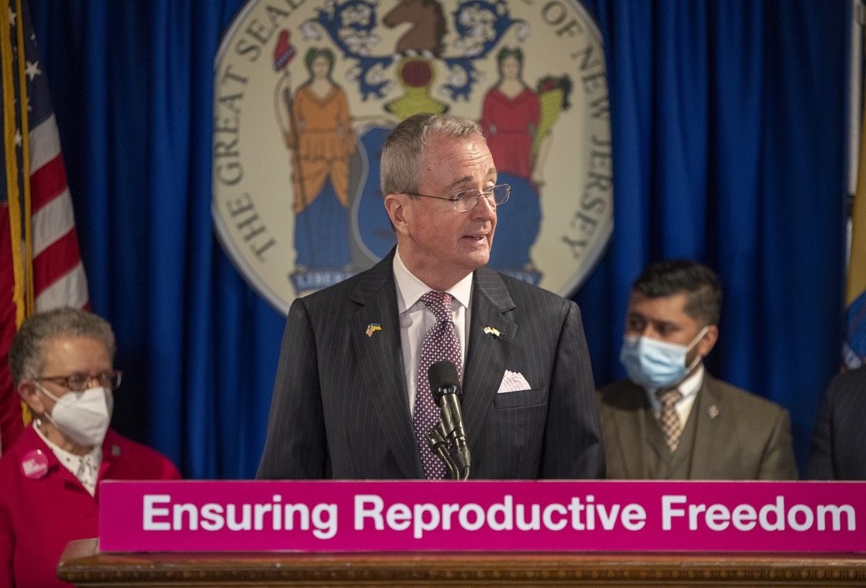 Governor Murphy announcing renewed efforts to secure abortion rights