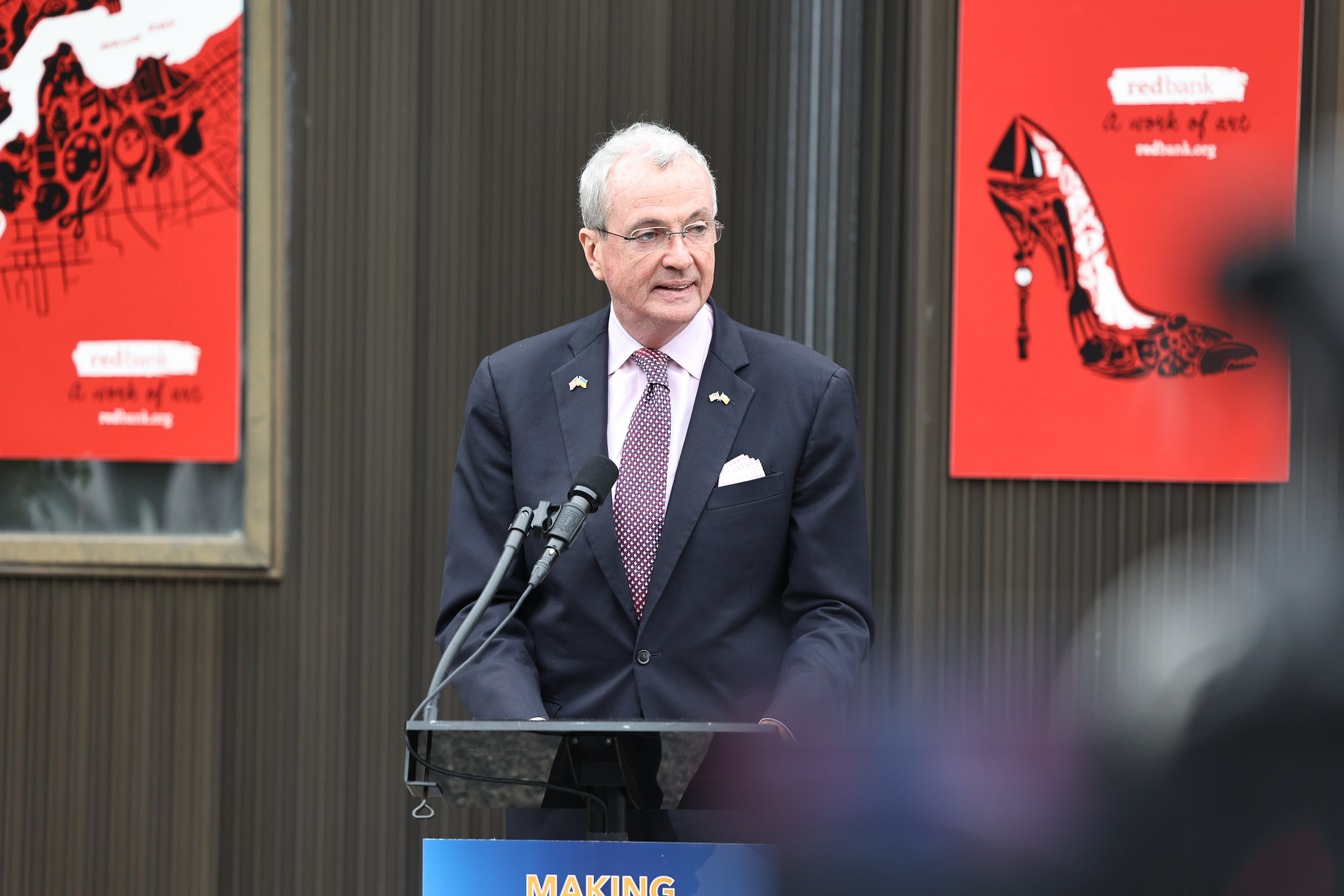 Photo of Governor Phil Murphy speaking