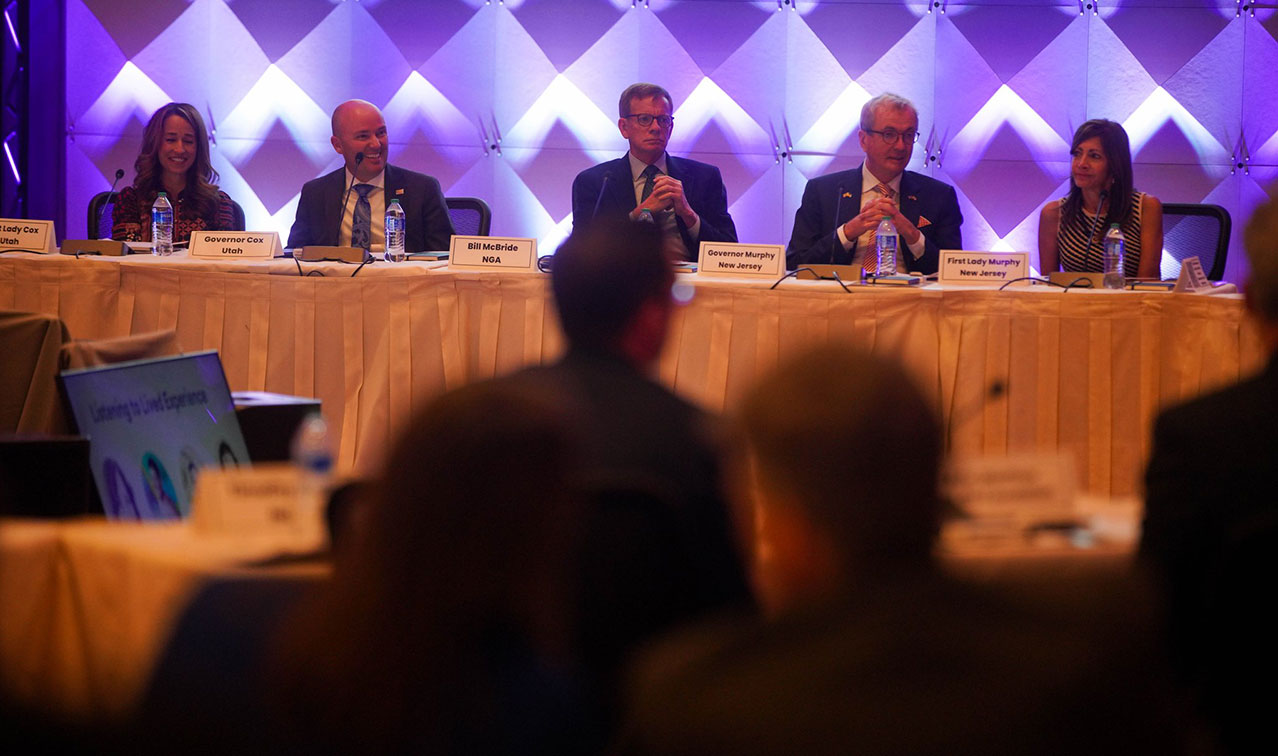 Photo: National Governors Association (NGA) Chair Governor Phil Murphy and NGA Vice Chair Utah Governor Spencer Cox