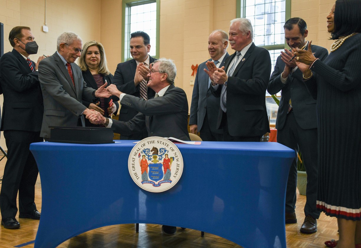 photo: Governor Murphy Signing Bill