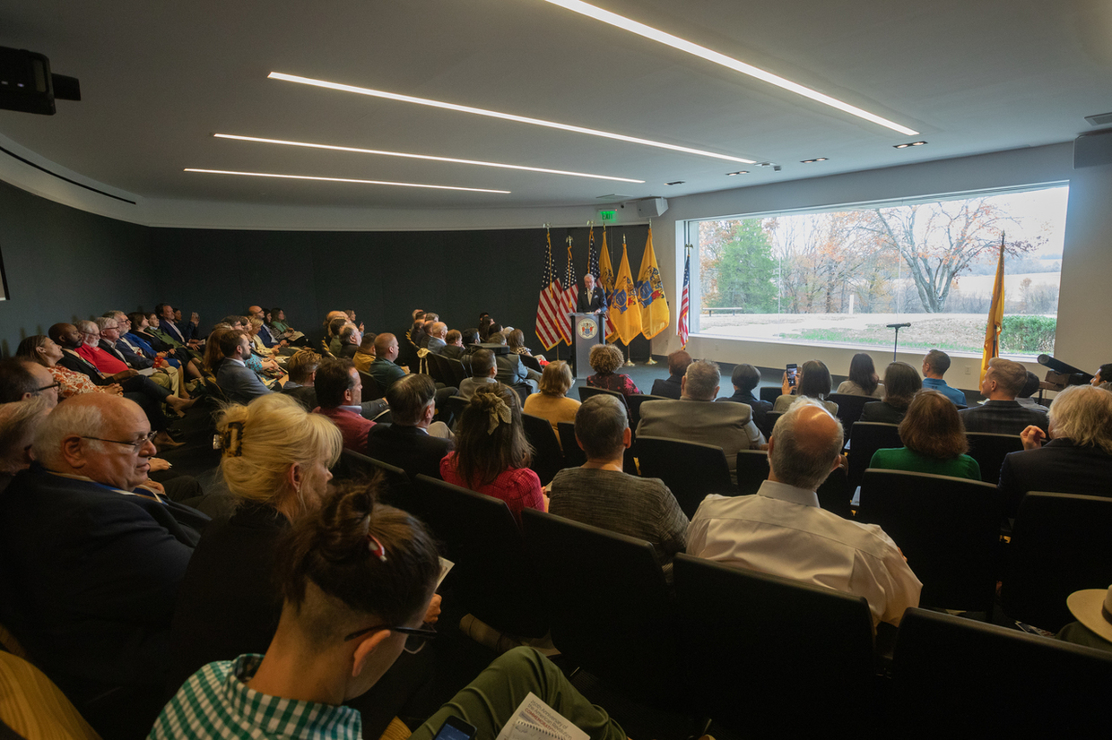 Photo: Governor Murphy at the Podium