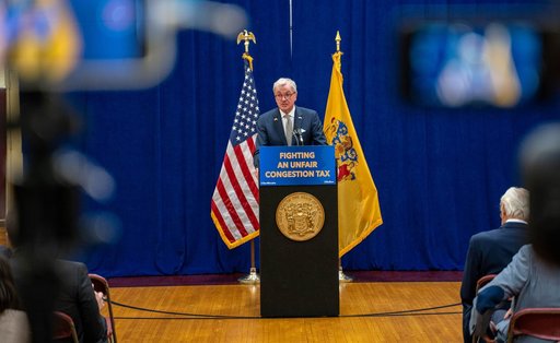 Governor Murphy at the podium