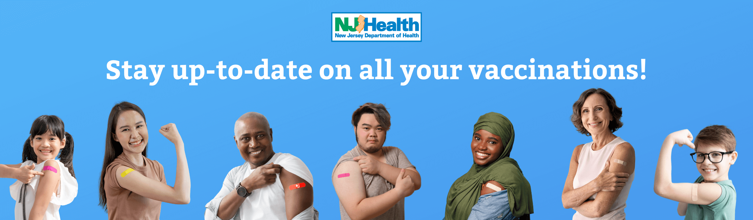 A group of people who just received vaccinations