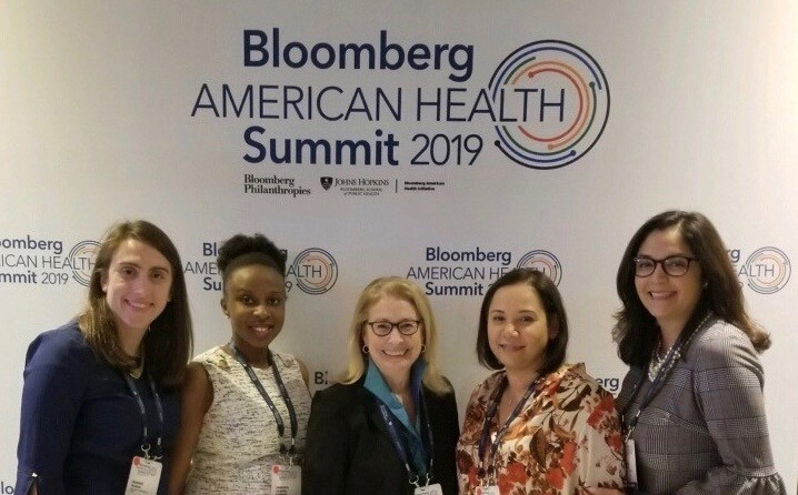 Photo: NJ Health Commissioner at Bloomberg American Health Summit