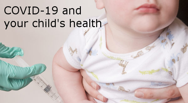 baby receiving immunization