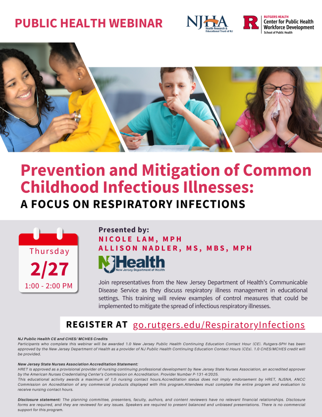 Department of Health | Communicable Disease Service | Daycares, Schools, and Higher Education ...