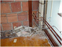 Asbestos containing material