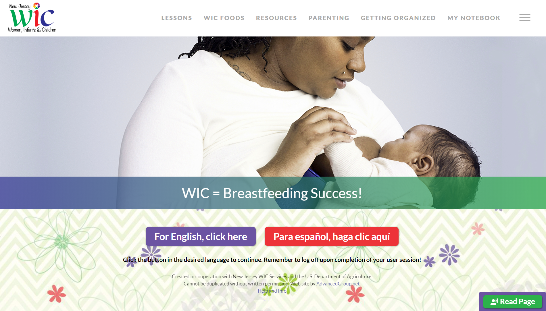 Department Of Health Wic Nutrition And Breastfeeding