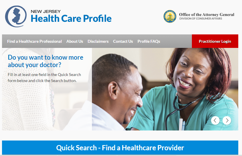 Department of Health, Health Care Quality Assessment