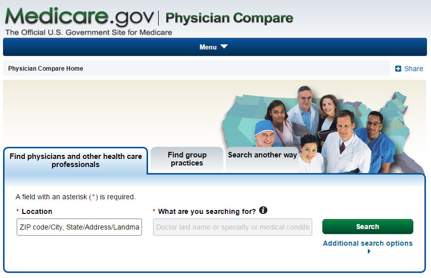 Medicare Physician Compare