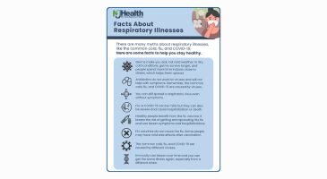 Facts About Respiratory Illnesses Flyer