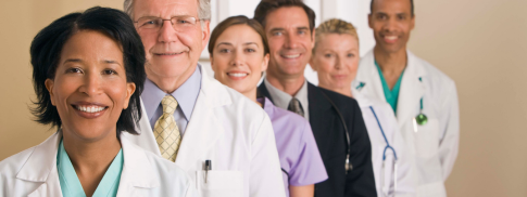 A group of health care professionals