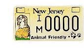 Animal Friendly License plate