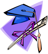 image of a cap with diploma