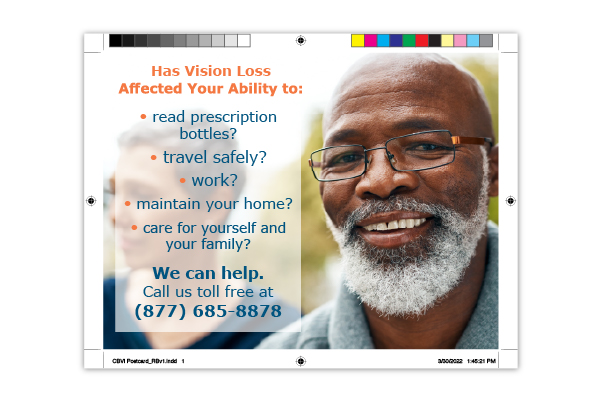Has Vision Loss Affected Your Daily Life? brochure front page