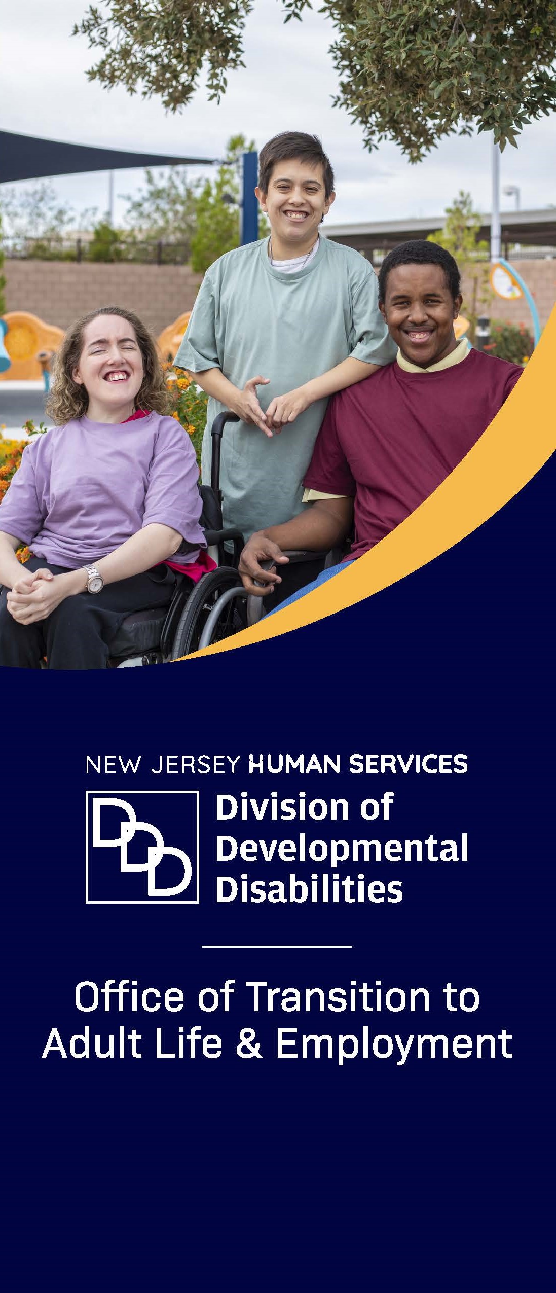 Front page of brochure