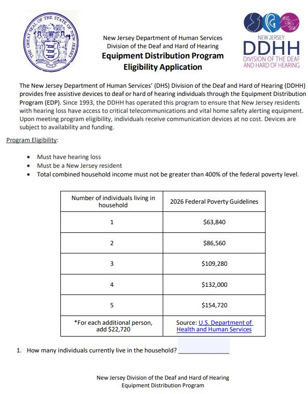 EDP Application flyer