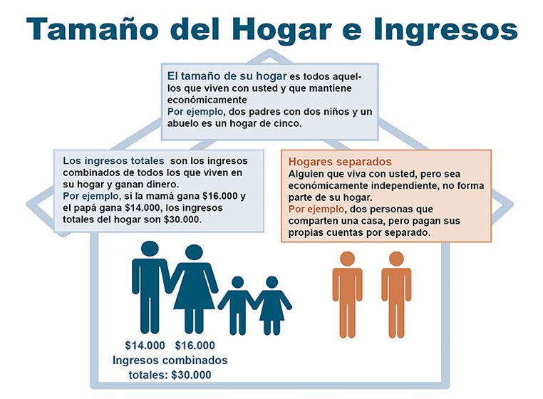 household size and income Spanish Version