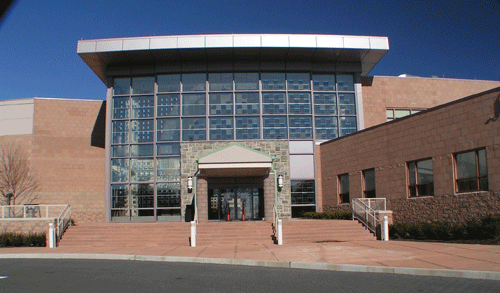 Greystone Park Psychiatric Hospital front entrance