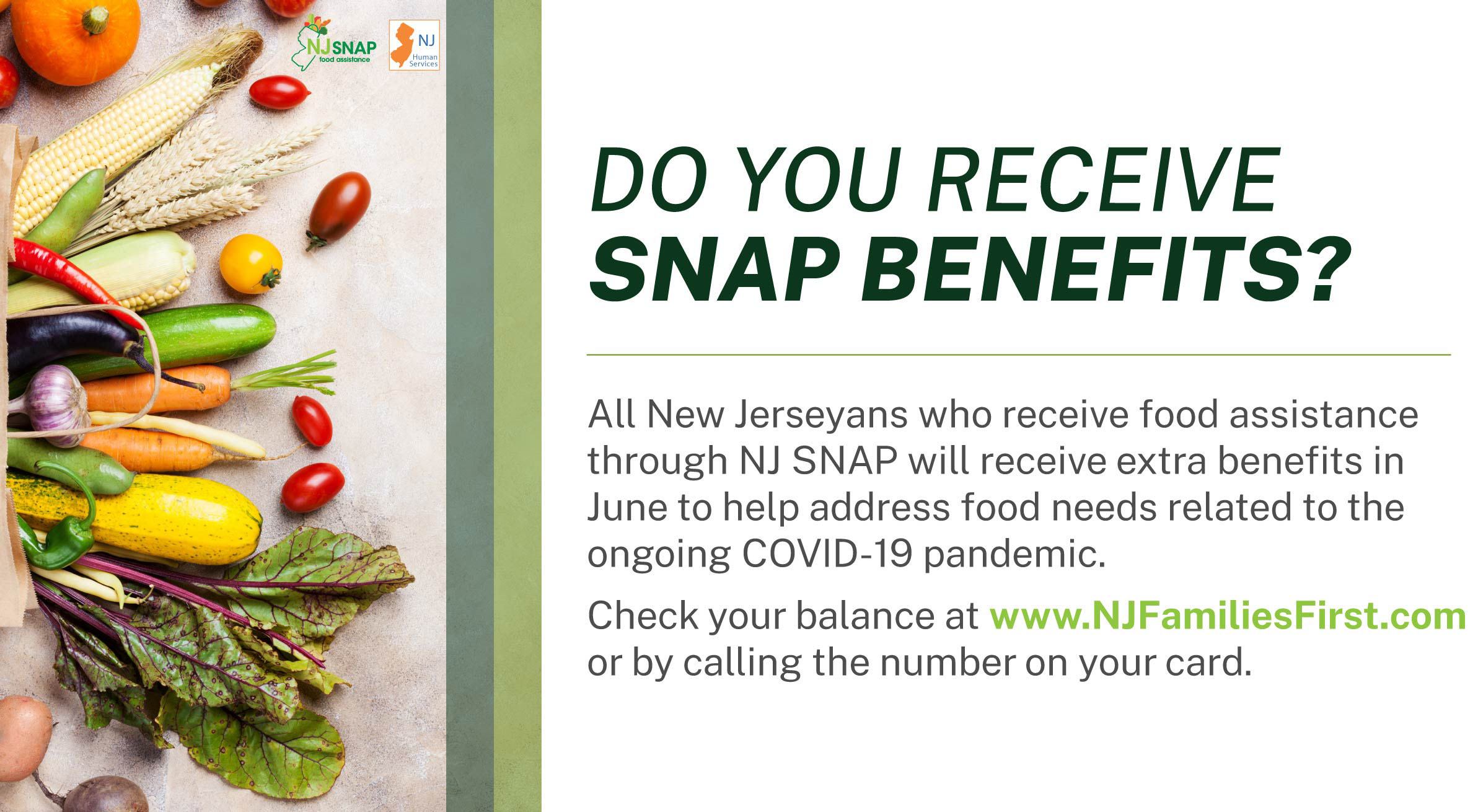 Extra June Food Assistance Announced