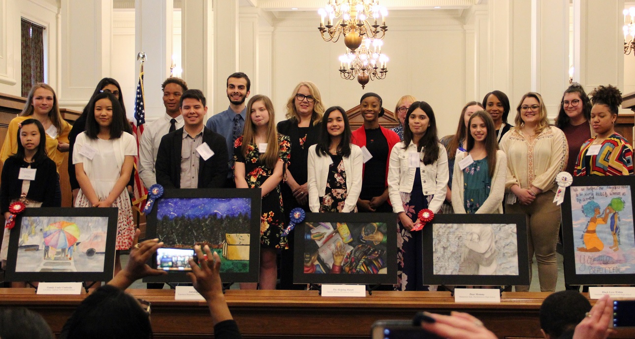 N.J. Human Services Awards Teens for Creativity in Celebrating Support from Parents or Loved Ones