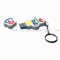 Google flashdrive keychain