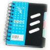 coated vinyl plastic notebook