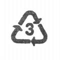 recycle 3 pvc symbol