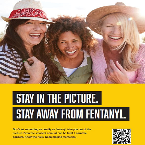 Know the Risks of Fentanyl Poster