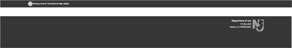 Global header and footer Application