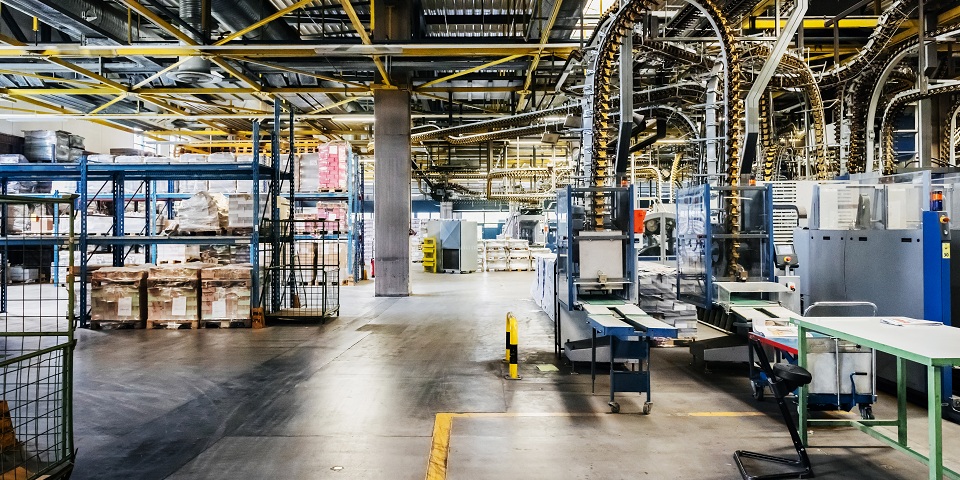 empty factory interior