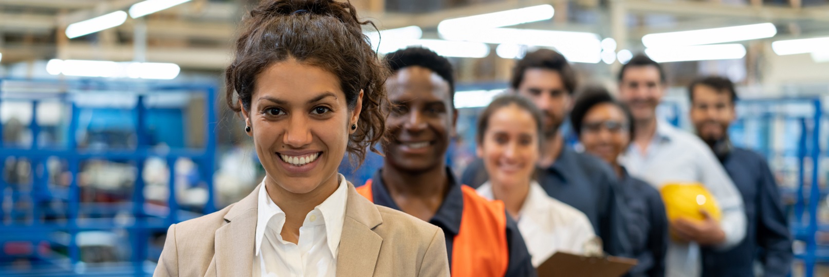 Portrait of workers